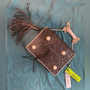 Sam Edelman Gianna Faux Leather Iron Boxed Mini Bag